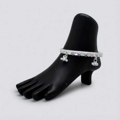 Dangling-Bells-Silver-Anklets