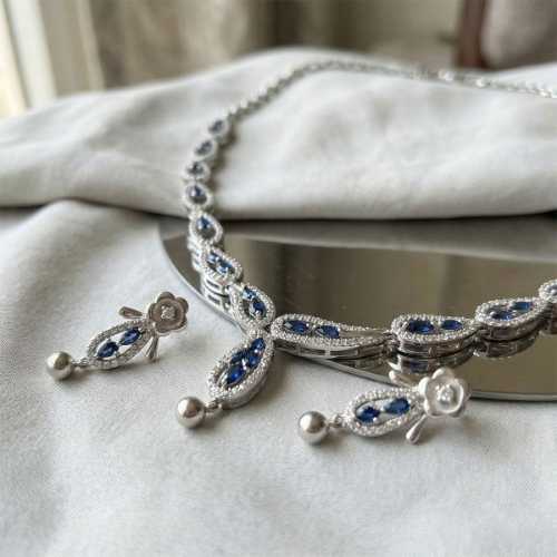 Bridal-Silver-Stone-Jewelry-Set